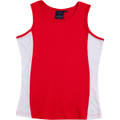 ladies truedry contrast singlet