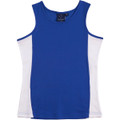 ladies truedry contrast singlet