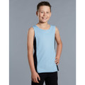 Kid's truedry contrast mesh singlet