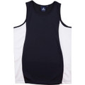 Kid's truedry contrast mesh singlet