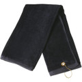 Golf towel eyelet hook 38 x 65 cm