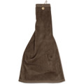Golf towel eyelet hook 38 x 65 cm