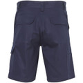 mens hvy cotton pre-shr drill short