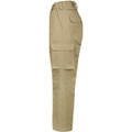 drill pant pockets on leg / stout fit