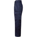 drill pant pockets on leg / stout fit