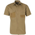 Fine Duck Weave Dura-Wear Short Sleeve Work Shirt