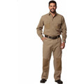 Fine Duck Weave Dura-Wear Long Sleeve Work Shirt