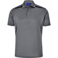 Men's Sustainable Poly/Cotton Contrast S/S Polo