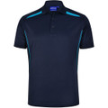 Men's Sustainable Poly/Cotton Contrast S/S Polo