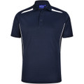 Men's Sustainable Poly/Cotton Contrast S/S Polo