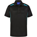 Kids' Sustainable Poly/Cotton Contrast S/S Polo