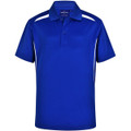 Kids' Sustainable Poly/Cotton Contrast S/S Polo