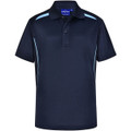Kids' Sustainable Poly/Cotton Contrast S/S Polo