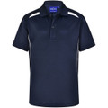 Kids' Sustainable Poly/Cotton Contrast S/S Polo