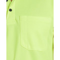 Unisex Hi-Vis Bamboo Charcoal S/S Polo