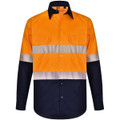 Hi-Vis Cool-Breeze Safety L/S Shirt (Segmented Tape)