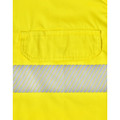 Hi-Vis Cool-Breeze Safety L/S Shirt (Segmented Tape)