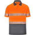 Unisex Cooldry Segmented Safety S/S Polo
