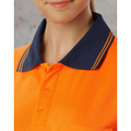 Unisex Cooldry Segmented Safety S/S Polo