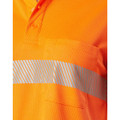 Unisex Cooldry Segmented Safety L/S Polo