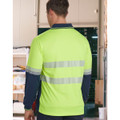 Unisex Cooldry Segmented Safety L/S Polo