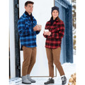 Adults' Quilted Flannel Shirt