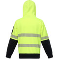 Hi-Vis Two Tone Safety Hoodie With Segmented Tapes