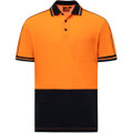 Hi-Vis Sustainable Cool-Breeze Truedry Safety S/S Polo