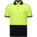 Hi-Vis Sustainable Cool-Breeze Truedry Safety S/S Polo