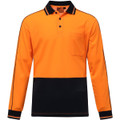 Hi-Vis Sustainable Cool-Breeze Truedry Safety L/S Polo