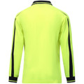 Hi-Vis Sustainable Cool-Breeze Truedry Safety L/S Polo