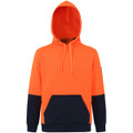 Hi-Vis Two Tone Water Resistant Fleece Hoodie