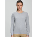 Ladies' Premium Cotton Face L/S Tee Shirt