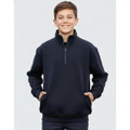 Kids' 1/2 Zip Collar Fleecy Sweat