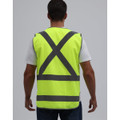 Hi-Vis X Back Safety Vest with Tail