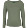 C of C Ladies L/S Boat Neck Tee