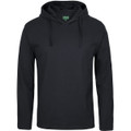 C of C L/S Hooded Tee Black
