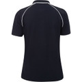JB's Ladies Raglan Polo Navy/White