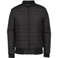 JB's Puffer Bomber Jacket Black
