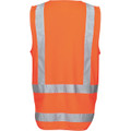 JB's Hv Zip (D+N) Ttmcw Vest Orange