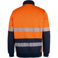 JB's Hv 330 G 1/2 Zip Segmented Tape Fleece Orange/Navy