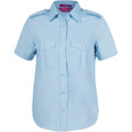 JB's Ladies S/S Epaulette Shirt White