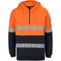 JB's Hv (D+N) 1/2 Zip Segmented Tape Hoodie