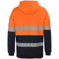 JB's Hv (D+N) 1/2 Zip Segmented Tape Hoodie