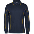 Podium L/S Piping Polo