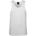 Podium Poly Singlet Black