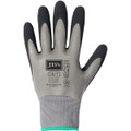 JB's Waterproof Dbl Latex Coated Glove 5 Pk Grey/Black