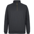 C of C  Brass 1/2 Zip Sweat