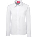 JB's Ladies L/S Original Poplin Shirt White