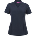 JB's Ladies Nu Mandarin Collar Scrub Top